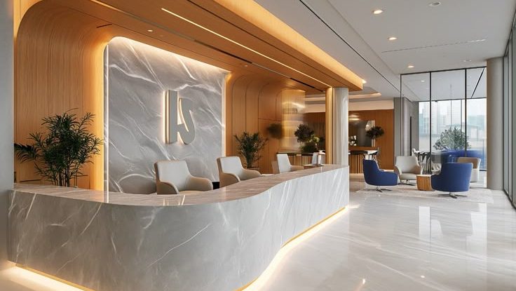 Reception areas Reception areas